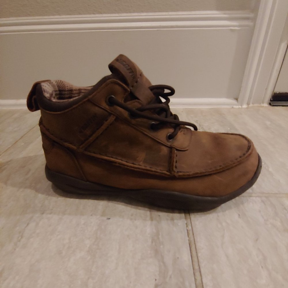 BAFFIN  Logan Hiking Boots Mens Suede Leather Size 8